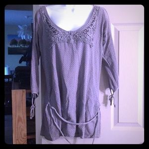 Bershka purple tunic
